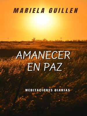 cover image of Amanecer en Paz